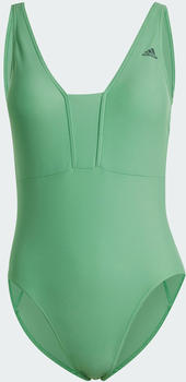 Adidas Iconisea 3-Streifen Badeanzug (IU0059) preloved green