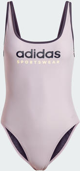 Adidas Sportswear U-Back Swimsuit (IL7254) preloved fig / aurora black