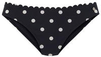 LASCANA Bikini-Hose "Jada" mit Muschelkante und P&uuml;nktchen