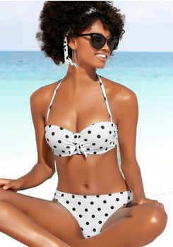 Lascana Bikini-Hose (48957035) weiß-schwarz