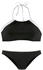 Lascana Bustier-Bikini (82416867) schwarz-weiß