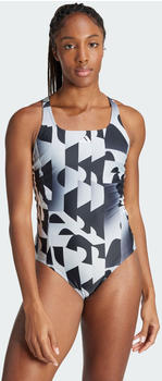 Adidas 3-Stripes Graphic Swimsuit black (IL7272)
