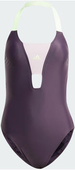 Adidas Sportswear Colorblock Swimsuit aurora black/preloved fig (IQ3952)