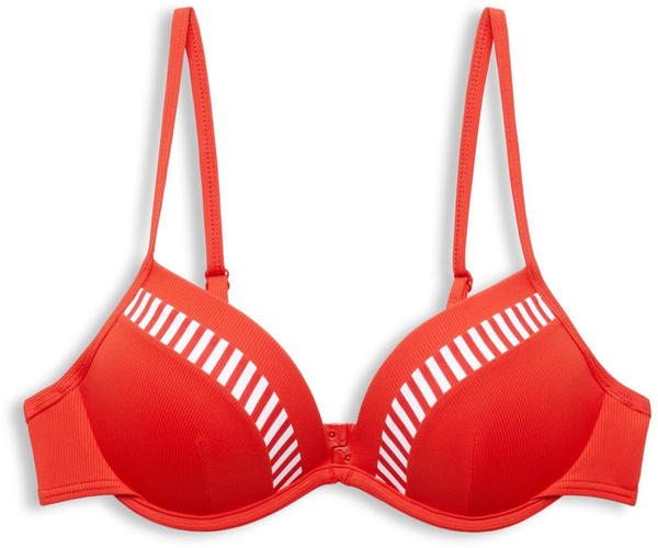 Esprit Bikinitop mit wattierten Bügel-Cups (994EF1A301) dark red