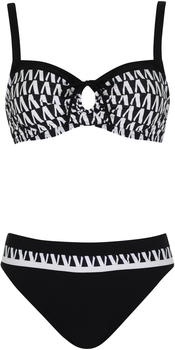 Sunflair Bikini-Set (21709) schwarz-weiß