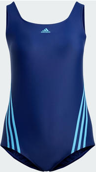 Adidas 3-Stripes Swimsuit Bis Sizes dark blue/blue burst (IQ3957)