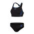 Speedo Women's Placement 2 Piece black/blue (8-00306016856)