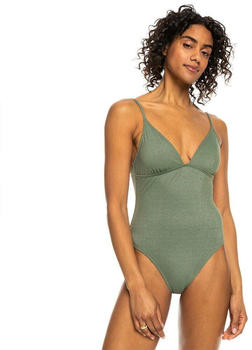 Roxy Shiny Wave 1 Swimsuit (ERJX103626) grün