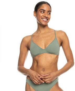 Roxy Side Beach Classics Athletic Triangle Bikini Top (ERJX304596) grün