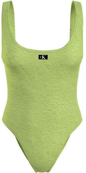 Calvin Klein Open Back Swimsuit (KW0KW02401) grün