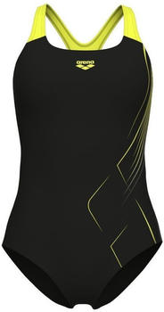 Arena Dive Swimsuit Swim Pro Back (007210) black/soft green