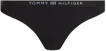 Tommy Hilfiger Tonal Logo Hipster Bikini Bottoms (UW0UW05315) black
