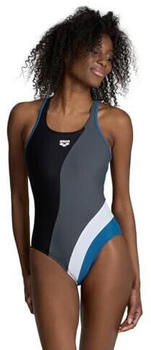 Arena Waves Profile Swimsuit SWI (006712) black/asphalt