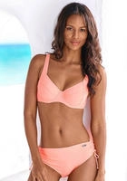 LASCANA B&uuml;gel-Bikini "Annelie" mit seitlich geraffter Bikinihose