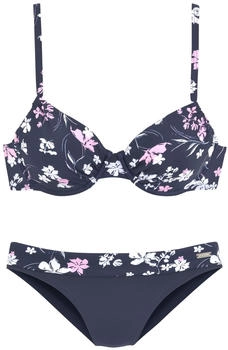 Lascana Bügel-Bikini (70404509) marine/bedruckt