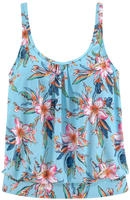 LASCANA Tankini-Top "Malia" mit lockerem Schnit und tropischem Print