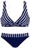 Lascana Triangel-Bikini (41049424) marine/weiß
