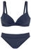 Lascana Triangel-Bikini (17082711) marine
