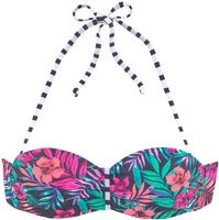 Venice Beach Bandeau-Bikini-Top "Summer" mit geraffter Mitte