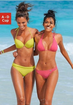 Buffalo Push-Up-Bikini-Top Happy mehrfarbig gelb