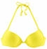 Buffalo Push-Up-Bikini-Top Happy mehrfarbig gelb