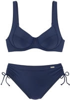 LASCANA B&uuml;gel-Bikini "Annelie" mit seitlich geraffter Bikinihose