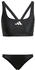 black/white: Adidas 3-Streifen V-Back Bikini