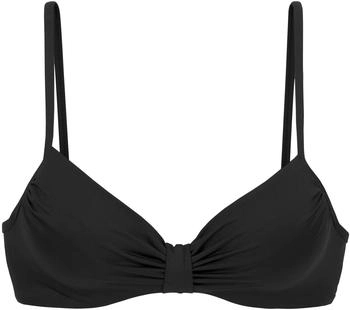 Lascana Bikini-Top wattierten Cups schwarz
