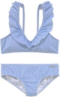 Buffalo Bustier-Bikini mit Volants am Ausschnitt