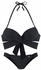 S.Oliver Push-Up-Bikini schwarz