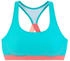 Lascana Bustier-Bikini-Top Janni türkis Kontrastdetails