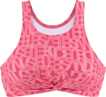 Elbsand Crop-Bikini-Top koralle