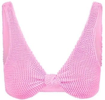 Moda Minx Bikinioberteil Scrunch Knot candy pink