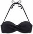 Lascana Bügel-Bandeau-Bikini-Top schwarz