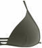 Bruno Banani Triangel-Bikini Zierbändern oliv