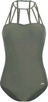 Bruno Banani Damen Badeanzug oliv