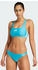 Adidas V-Back Bikini lucid cyan weiß
