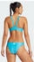 Adidas V-Back Bikini lucid cyan weiß