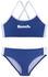 Bench Bustier-Bikini gekreuzte Träger blau weiß