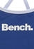 Bench Bustier-Bikini gekreuzte Träger blau weiß