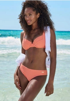 Sunseeker B&uuml;gel-Bikini-Top Loretta Strukturmuster peach