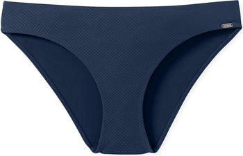 Schiesser Bikinihose Mini blau schwarz 181294-800