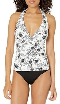 Tommy Hilfiger Halter Top Tankini-Oberteil white blossom