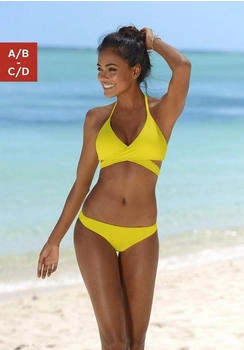 Bench Triangel-Bikini gelb schwarz 338735-42