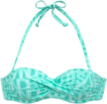 Elbsand Bügel-Bandeau-Bikini-Top mint E