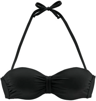 Bench Bügel-Bandeau-Bikini-Top schwarz D