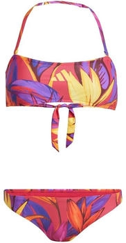 Adidas x Farm Neckholder Bikini JF6036 pink semi spark Adidas x Farm Neckholder Bikini JF6036 pink semi spark