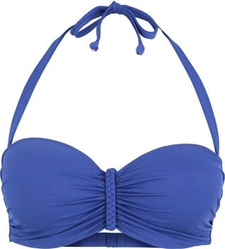 Buffalo Bügel-Bandeau-Bikini-Top blau