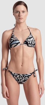 Arena Water Print String Triangle Bikini Butterflies