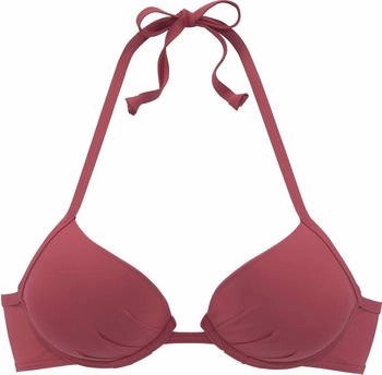 S.Oliver Beachwear Push-Up-Bikini-Top Rome rostrot